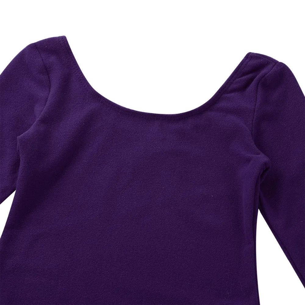 Kids Long Sleeve Ballet Costumes/Dancerwear for Girls