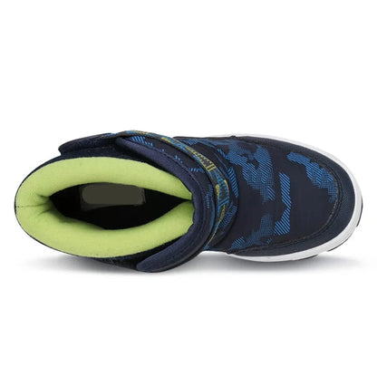Boys And Girls Winter Long Shoes With Velvet Lining childrensterritory