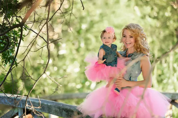 Mother and Daughter Matching Tutu Skirts Set childrensterritory