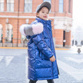 Thicken White Duck Down Winter Parkas for Girls childrensterritory