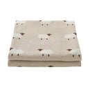 Cartoon Print Soft Cotton Fabric Baby Blankets childrensterritory