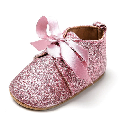 PU leather Baby Girls First Walkers Party Shoes childrensterritory