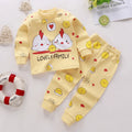 Kids Cartoon Print Long-Sleeved Clothing Set childrensterritory