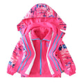Kids Girls Warm Polar Fleece 2pcs Windbreaker Coats childrensterritory