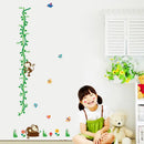 Cartoon Design Height Measure Wall Decals for Kids Room childrensterritory