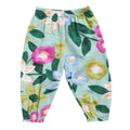 Baby Girl Floral Print Cotton Pants in Holiday Style childrensterritory