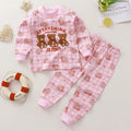 Kids Cartoon Print Long-Sleeved Clothing Set childrensterritory