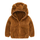 Toddler/Kids Girls Boys Hooded Warm Surcoat/Sweatshirt