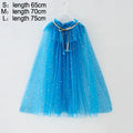 Multicolor Blingbling Fairy Princess Cape for Halloween Party childrensterritory