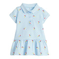 Kids Girls Cute Print Summer Casual Cotton Dresses childrensterritory