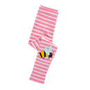 Kids Girls Cartoon and Floral Print Cotton Leggings/Trousers childrensterritory