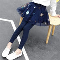 Kids Girls Casual and Comfortable TUTU Skirt Leggings childrensterritory