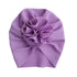 Baby Girl Donut Beanie Warm Flower Headwrap childrensterritory