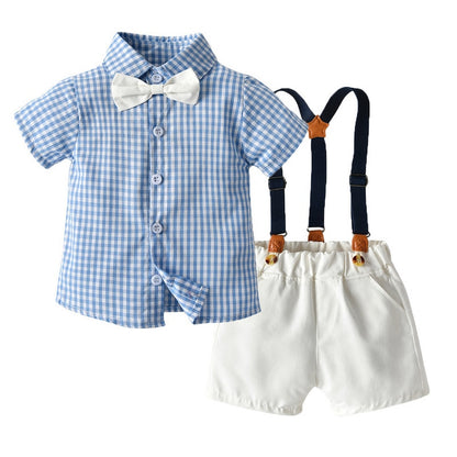 Kids Boy Girl Matching Outfits Gentleman Suit + Girls Tutu Dress childrensterritory