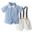 Kids Boy Girl Matching Outfits Gentleman Suit + Girls Tutu Dress childrensterritory