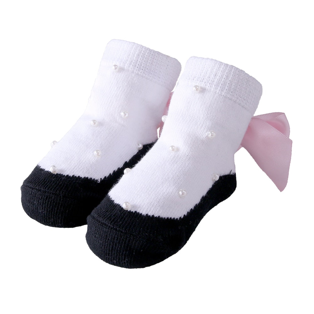 Cute Pattern Cotton Infants Socks Baby Girls Princess Socks childrensterritory