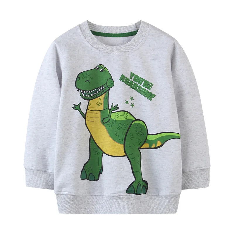 Little Boys Cotton Various Pattern Sweatshirts childrensterritory
