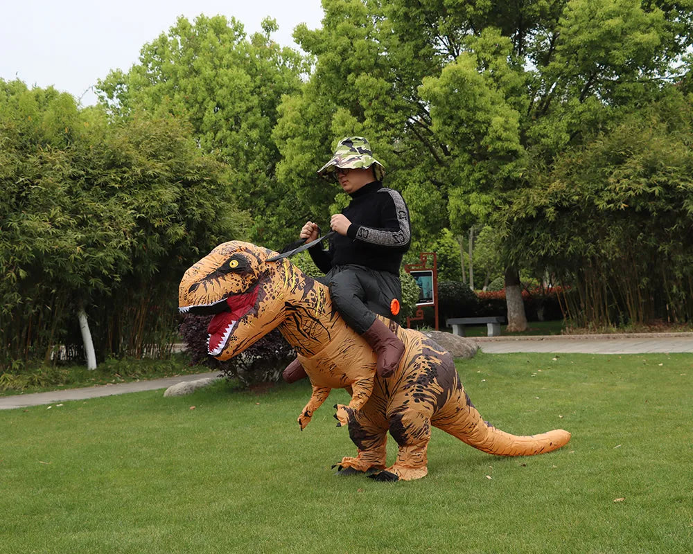Inflatable Blow-Up Dinosaur Costume for Halloween Christmas childrensterritory