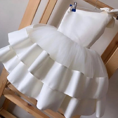 Baby/Kids Girls Birthday Outfit/Tutu Christening Dress