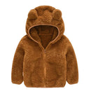Toddler/Kids Girls Boys Hooded Warm Surcoat/Sweatshirt