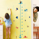 Cartoon Design Height Measure Wall Decals for Kids Room childrensterritory