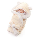 Warm Soft Baby Blanket and Swaddling Solid Bedding Set childrensterritory