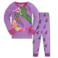 Kids Girls Cartoon Unicorn/Mermaid Print Sleepwear Set childrensterritory