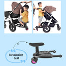 Double Child Trailer Twins Hitchhiker Kids' Stroller Pedal Adapter childrensterritory