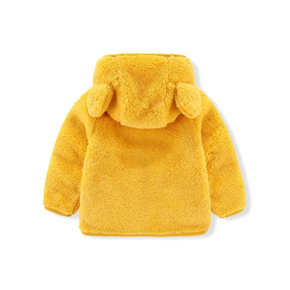 Toddler Boys Girls Warm Fleece Colorful Hoodies Jackets childrensterritory