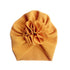 Baby Girl Donut Beanie Warm Flower Headwrap childrensterritory