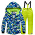 Kids Waterproof Warm Fleece Snow Suits Set childrensterritory