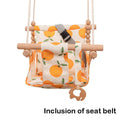 Cartoon Canvas Baby Wood Hanging Chair Outdoor Toy-Children's Territory a Unit of VIC&amp;SI LLC