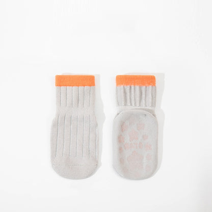 Cute Pattern: 3 Pairs/lot Anti-Slip Baby Cotton Socks childrensterritory