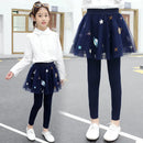 Kids Girls Casual and Comfortable TUTU Skirt Leggings childrensterritory