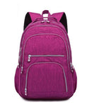 Teenage Girls Casual Large Nylon School Backpack childrensterritory