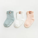 Cartoon Design Non-slip 3 Pairs/Lot Baby Floor Socks childrensterritory