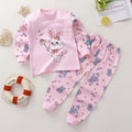 Kids Cartoon Print Long-Sleeved Clothing Set childrensterritory