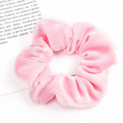 Velvet Scrunchie Hairband For Girls