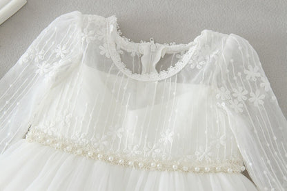 Baby Girl Tulle Baptism/Christening Princess Dresses childrensterritory