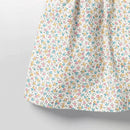 Girls Half Sleeves Floral Printed Casual Summer Dresses childrensterritory