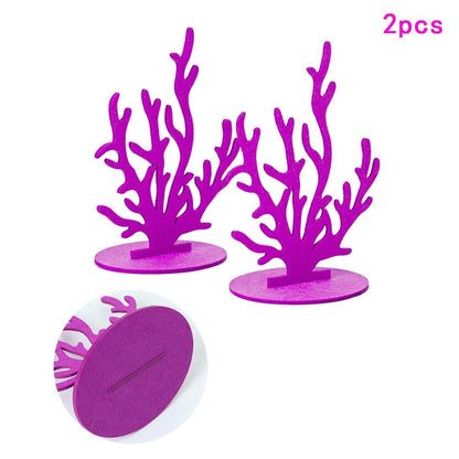 Under The Sea Theme Bubble Garlands, Seagrass, Seahorses Decor Supplies childrensterritory