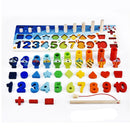 Kids Educational Wooden Math Puzzle Toys/Board Toy childrensterritory