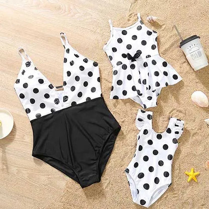 Matching Mommy And Me Designer Swimsuit Bikini Set