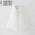 Multicolor Blingbling Fairy Princess Cape for Halloween Party childrensterritory
