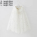 Multicolor Blingbling Fairy Princess Cape for Halloween Party childrensterritory