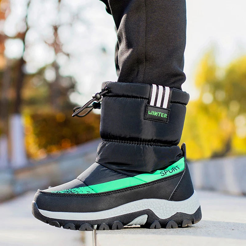 Premium, Thick, Cozy, and Warm Snow Boots for Kids