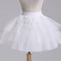 3 Layered Underskirt for Girls Dress in White or Black childrensterritory