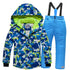 Kids Waterproof Warm Fleece Snow Suits Set childrensterritory
