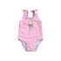 Kid Girl Ice Cream Printed Patchwork Beach Bodysuit childrensterritory