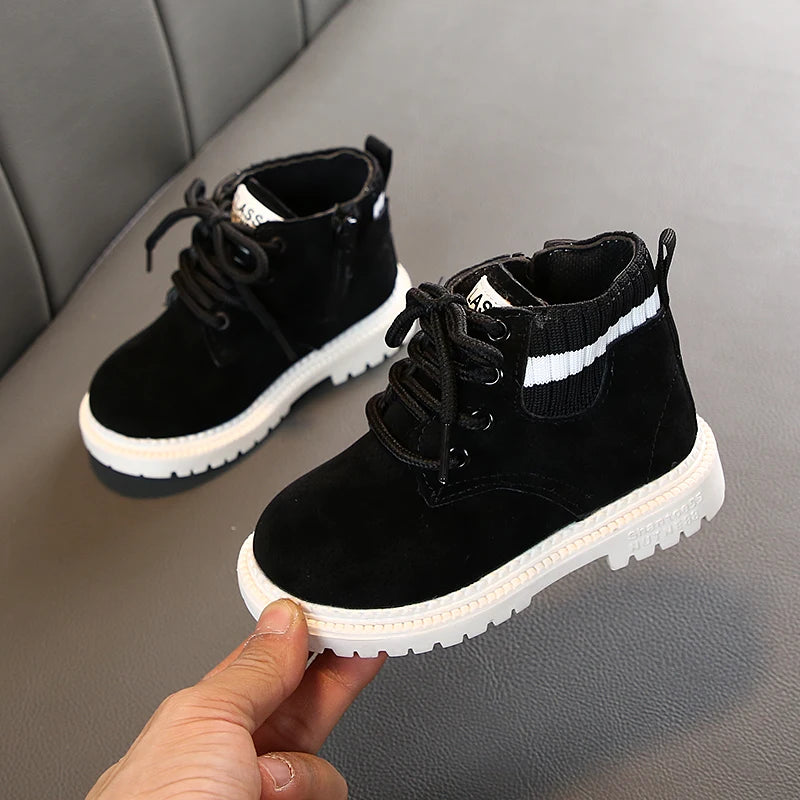 Casual Plush Warm Ankle Shoes for Kids childrensterritory